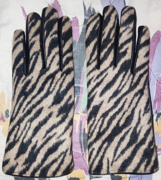 Комбинированные перчатки Next, размер-М, ширина-8.5см, длина-23см, средний палец. . фото 2