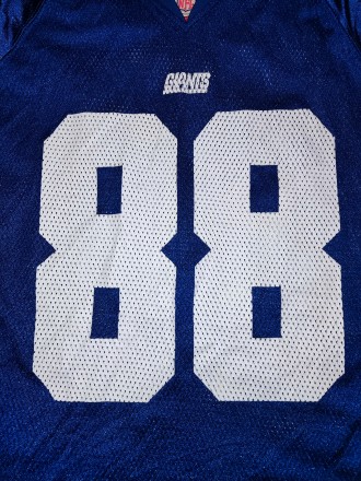Футболка, jersey Reebok NFL New York Giants, Hilliard, размер-L, длина-78см, под. . фото 4