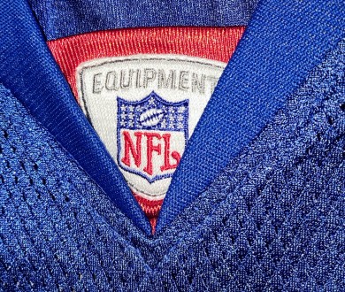 Футболка, jersey Reebok NFL New York Giants, Hilliard, размер-L, длина-78см, под. . фото 8