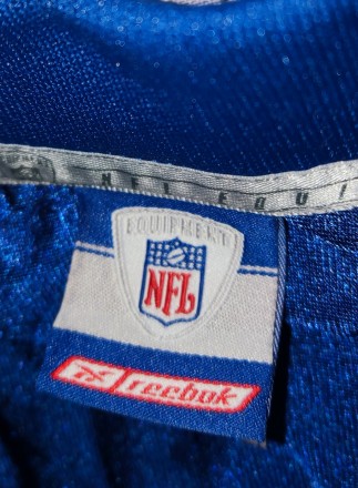 Футболка, jersey Reebok NFL New York Giants, Hilliard, размер-L, длина-78см, под. . фото 9