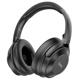 Навушники HOCO Sound Active Noise Reduction BT headset W37 виготовлені в традиці. . фото 2