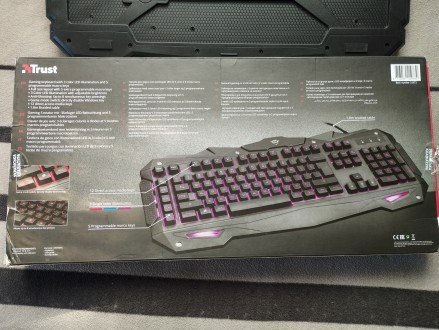 Продам нову ігрову клавіатуру з підсвіткою 3 кольора (Фото 5,6,7) та можна регул. . фото 5