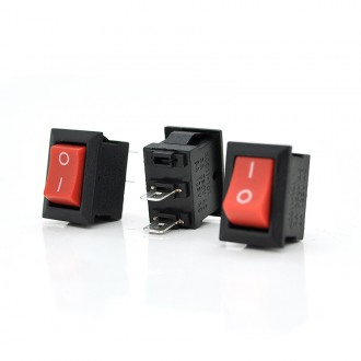 Переключатель ON-OFF KCD11-101 Small, 250VAC/3A, 2 контакта, Red, Q500. Одеса. фото 1
Переключатель ON-OFF KCD11-101 Small, 250VAC/3A, 2 контакта, Red, Q500. Одеса. фото 1