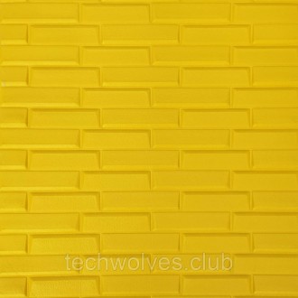 3D панелі самоклеючі – декоративне покриття для стін, виконане з легкого та міцн. . фото 2