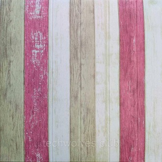 Самоклеюча декоративна 3D панель Ніжно-рожеве дерево 700x700x4мм (381)
3D панелі. . фото 2