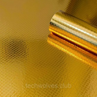 Самоклеюча плівка ромби золото 0,40х10м 
Плівка на самоклейці ідеально підходить. . фото 2