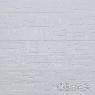 Самоклеюча декоративна 3D панель камінь Біла рвана цегла700х770х5мм (155)
Декора. . фото 1