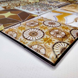 Декоративна ПВХ плитка на самоклейці квадрат 300х300х5мм, ціна за 1 шт. (СПП-604. . фото 4
