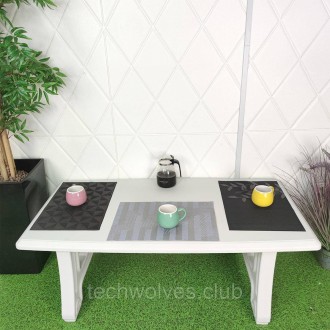 Садовий стіл 122*61*43см SW-00001544
Матеріал: пластик високої густини (чистий H. . фото 4