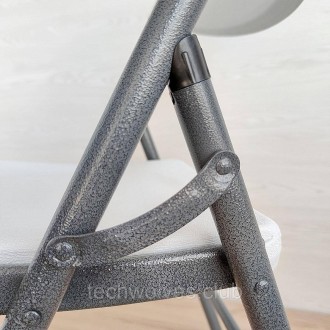 Складаний стілець (стандартний тип) 47,5*59*86,5см білий SW-00001607
Матеріал: с. . фото 6