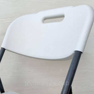 Складаний стілець (стандартний тип) 47,5*59*86,5см білий SW-00001607
Матеріал: с. . фото 5
