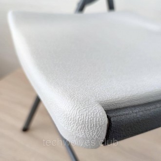 Складаний стілець (стандартний тип) 47,5*59*86,5см білий SW-00001607
Матеріал: с. . фото 4