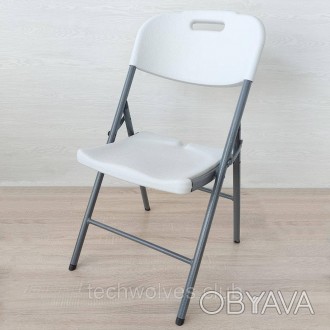 Складаний стілець (стандартний тип) 47,5*59*86,5см білий SW-00001607
Матеріал: с. . фото 1