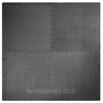 Покриття підлогове модульне «Пазл» являє собою модульні плити з вирізаними замка. . фото 5