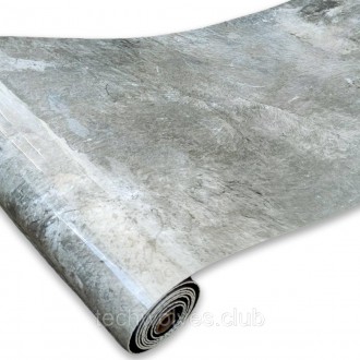 Самоклеюча вінілова плитка в рулоні сірий мармур 3000х600х2мм 
Самоклеюче вініло. . фото 2