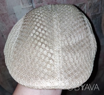 Летняя кепка, 35%-cotton, размер-58, без подкладки, новое состояние. . фото 1