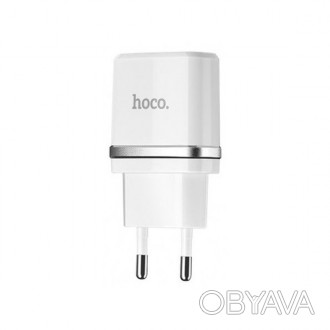 Hoco C12 - классический и универсальный вариант сетевого зарядного устройства, о. . фото 1