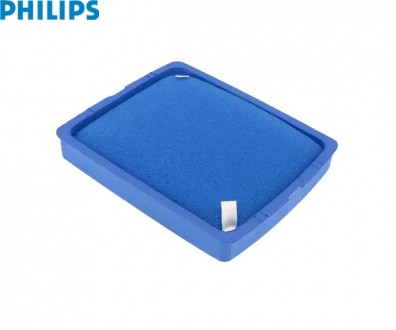 Комплект воздушных фильтров для пылесосов Philips (поролоновый с микрофильтром +. . фото 6