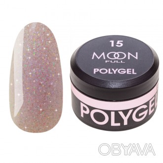  
Полигель Moon Full Poly Gel является универсальным средством, в котором оптима. . фото 1