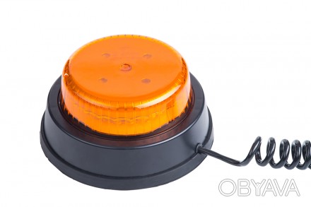 
Маяк магнитный HOR 110B, LED, 12/24 В, оранжевый. LDO 2664/F. . фото 1