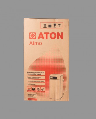 
Напольный дымоходный газовый котел ATON Atmo 10ЕM – современный агрегат эконом-. . фото 6