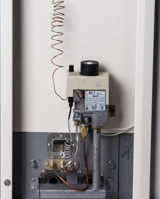 
Напольный дымоходный газовый котел ATON Atmo 12ЕВМ – современный агрегат эконом. . фото 3