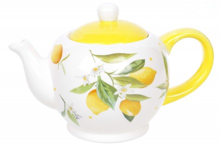 Заварювальний чайник 1 л Соковиті лимони Bona Di DM-488-Y виготовлений з надміцн. . фото 2