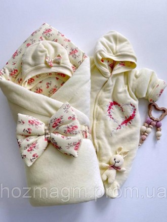 Набір для немовляти "Rose"
Відмінна якість українського виробника порадує Вас у . . фото 3