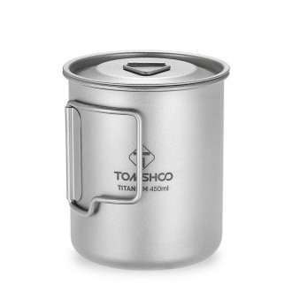 
Титановая спиртовка + Титановая кружка Tomshoo 450 ml. 
Титановая кружка Tomsho. . фото 10