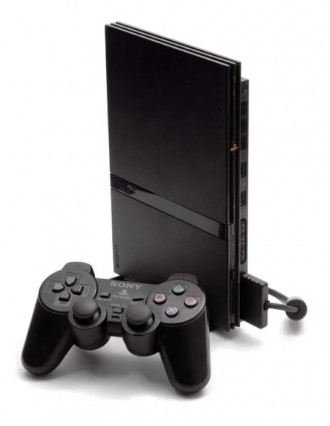 Ігрова консоль Sony Playstation 2, оригінальна, не чіпована. У комплекті все нео. . фото 2