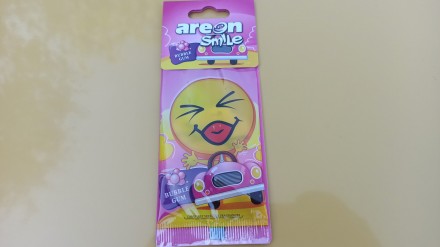Ароматизатор Areon Smile картонный Bubble Gum (освежитель)
	
	
	Производитель
	A. . фото 2