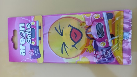 Ароматизатор Areon Smile картонный Bubble Gum (освежитель)
	
	
	Производитель
	A. . фото 3