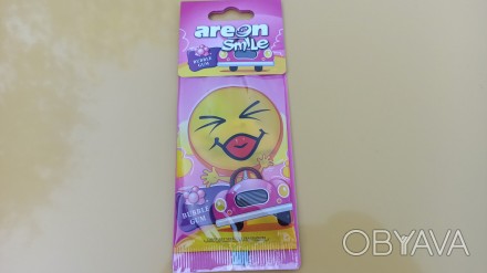 Ароматизатор Areon Smile картонный Bubble Gum (освежитель)
	
	
	Производитель
	A. . фото 1