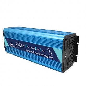 Инвертор с зарядкой аккумулятора Wimpex WX-3100, 12V-220V, чистая синусоида, 300. Киев. фото 1 Инвертор с зарядкой аккумулятора Wimpex WX-3100, 12V-220V, чистая синусоида, 300. Киев. фото 1
