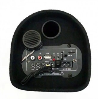 Автомобильный сабвуфер с усилителем ZPX 6", 600W — это аудиоустройство, которое . . фото 5