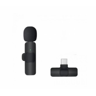 Мікрофон бездротовий петличний для блогерів wireless microphone К8 (Lightning і . . фото 3