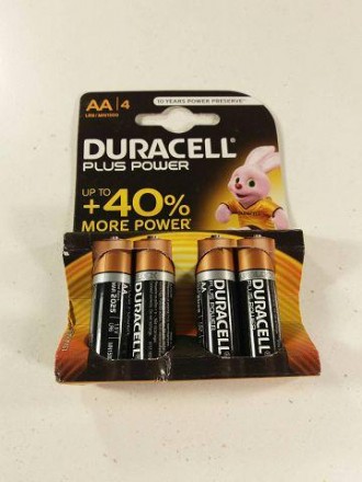 Батарейка пальчиковая Duracell (АА R6) алкалин (Б-4) (4 шт). Дніпро. фото 1 Батарейка пальчиковая Duracell (АА R6) алкалин (Б-4) (4 шт). Дніпро. фото 1