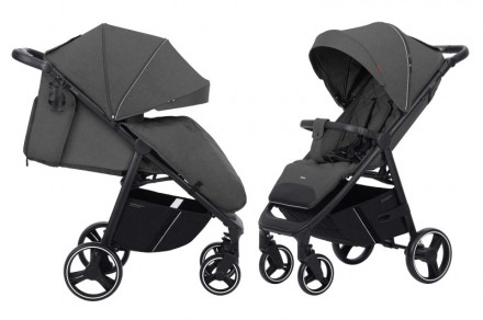 Прогулочная коляска серая Carrello Bravo CRL-8512 Lunar Grey. Ивано-Франковск. фото 1 Прогулочная коляска серая Carrello Bravo CRL-8512 Lunar Grey. Ивано-Франковск. фото 1