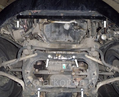 Защита двигателя для автомобиля:
Audi A8 D3 (2002-2010) Кольчуга
	
	
	Защищает д. . фото 4