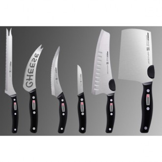 Набор профессиональных кухонных ножей Miracle Blade 13 штук приборов-Набор сталь. . фото 6