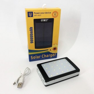 Solar Charger 90000mAh Power Bank унікальний пристрій, що поєднує в собі функції. . фото 2