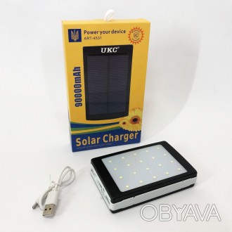 Solar Charger 90000mAh Power Bank унікальний пристрій, що поєднує в собі функції. . фото 1