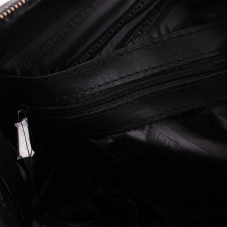 Дорожня сумка шкіряна стильна спортивна чорна якісна виготовлена з натуральної ш. . фото 7