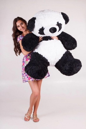 Плюшева велика іграшка панда.
Висота іграшки (У ПОВНИЙ РОСТ) — 150 см
Гарна якіс. . фото 4