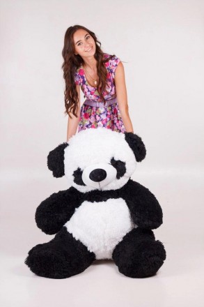 Плюшева велика іграшка панда.
Висота іграшки (У ПОВНИЙ РОСТ) — 150 см
Гарна якіс. . фото 3