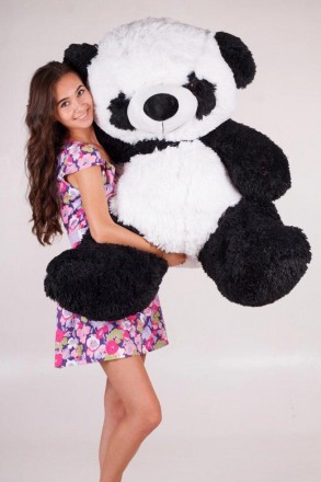 Плюшева велика іграшка панда.
Висота іграшки (У ПОВНИЙ РОСТ) — 150 см
Гарна якіс. . фото 2