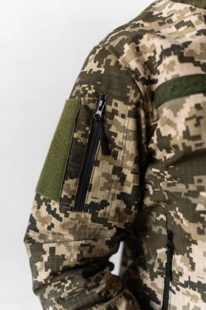 Тактична військова куртка бомбер демісезон з капюшоном, піксель камуфляж.
Вигото. . фото 6
