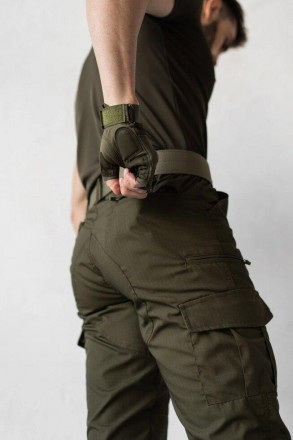 Тактичні військові штани СУ хакі зелені.
Виготовлені зі спеціальної зносостійкої. . фото 4