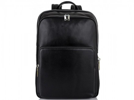 Шкіряний чоловічий рюкзак для ноутбука до 15” повсякденний, дорожній. Рюкзак виг. . фото 6