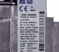 
	Газовий клапан Sit Sigma 845 (0.845.048) для газового котла Baxi/Westen 565361. . фото 3